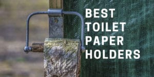 Best toilet paper holder - unique modern alternative stand DIY