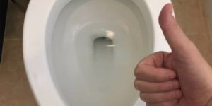 how to properly clean the inside of a toilet