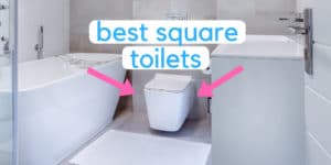 best square toilets