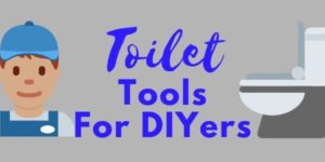 Toilet tools and equipment for DIY work